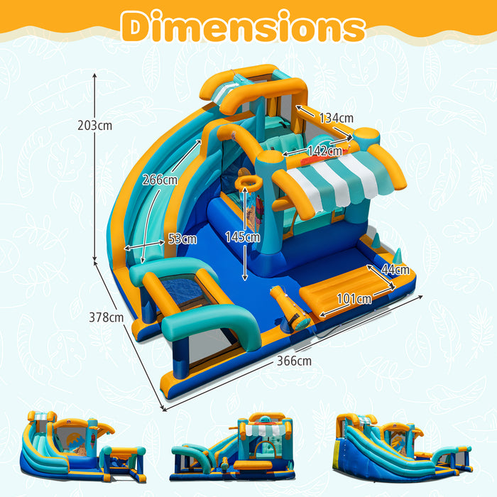 Inflatable Water Slide Bounce House for Outdoor Backyard
