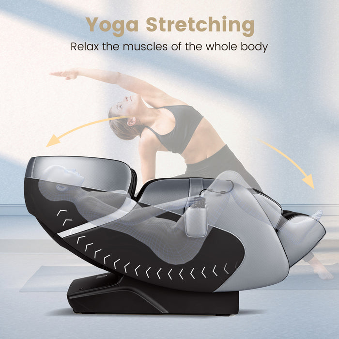 Full Body Electric Zero Gravity Massage Recliner with Foot Roller-