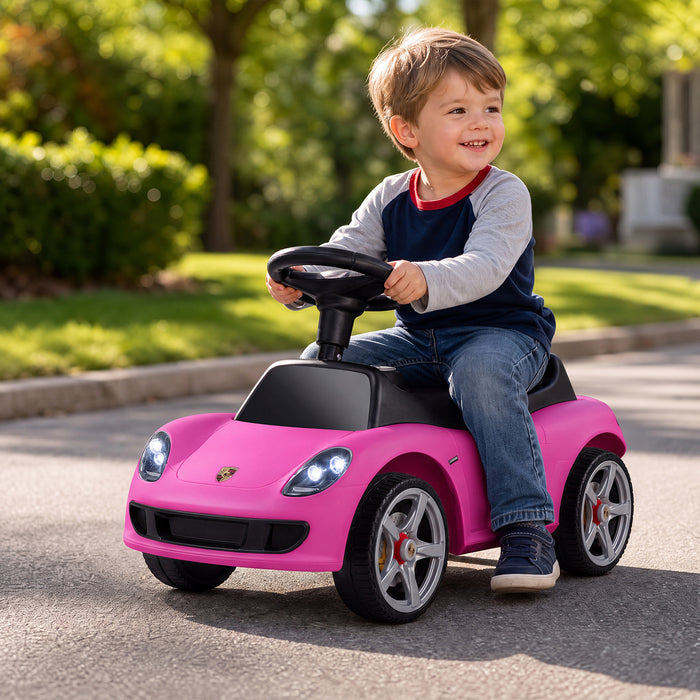 Kids Ride On Car Sliding Car with Horn & Sound Buttons Porsche Licensed-
