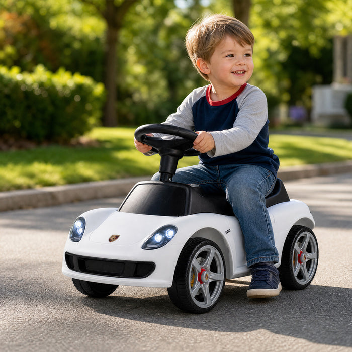 Kids Ride On Car Sliding Car with Horn & Sound Buttons Porsche Licensed-