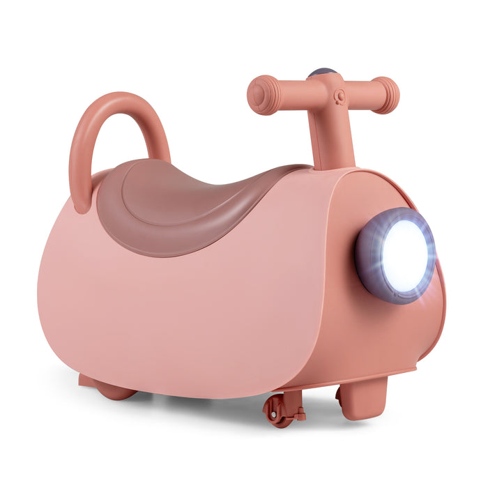 Kids Ride On Push Car with Headlight and Music for Kids 3+-