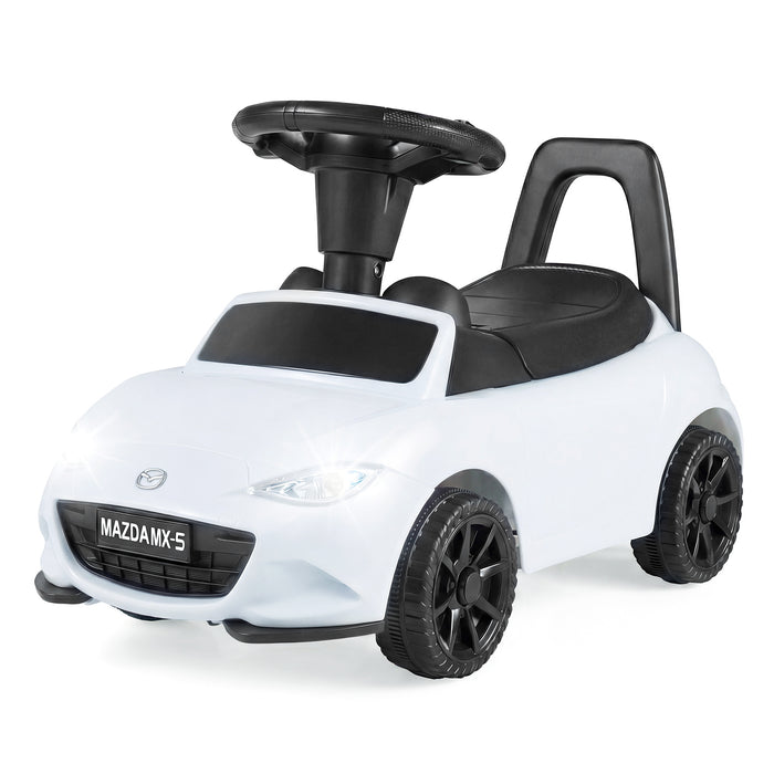 Kids Ride On Sliding Toy Mazda Licensed with Under-Seat Storage for Toddlers-
