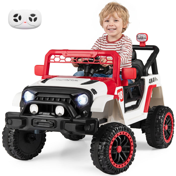 Kids Ride on Truck 12V Electric Toy Vehicle with Remote Control-