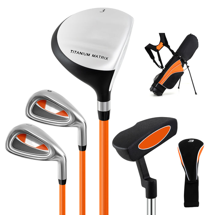 Kids Complete Golf Clubs Set for Boys and Girls Aged 8-10/11-13 Years-