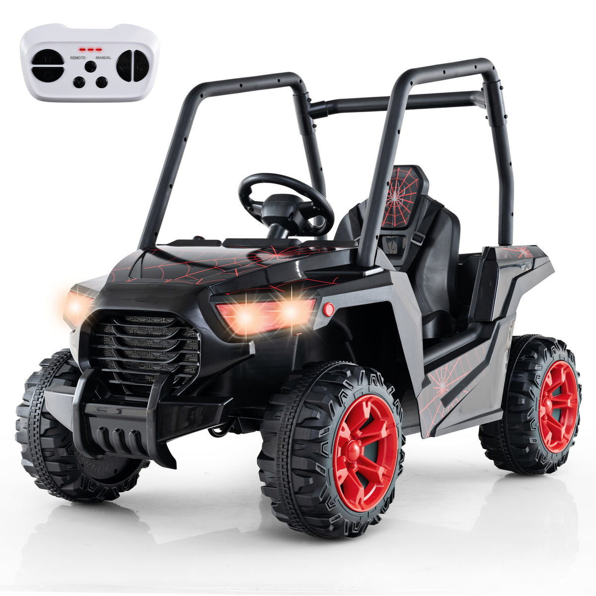 24V Kids Ride-on Car with 3 Adjustable Speeds-