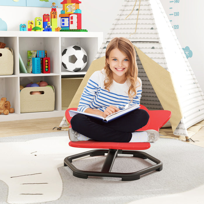 Kids Sensory Swivel Chair Elephant Petal 360° Spinning Chair-A-