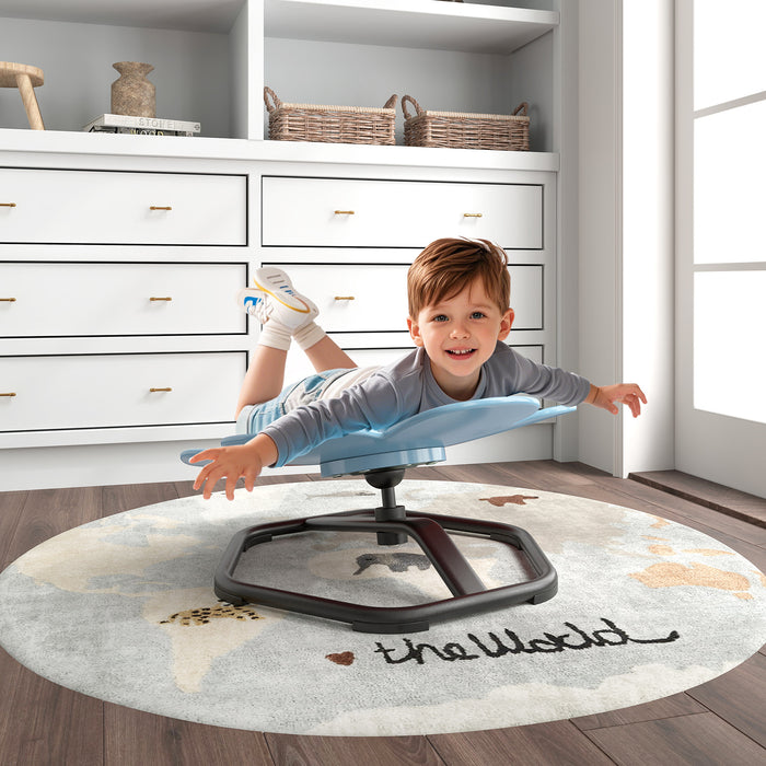 Kids Sensory Swivel Chair Elephant Petal 360° Spinning Chair-A-