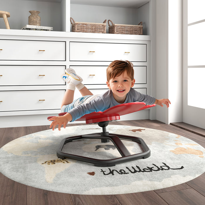 Kids Sensory Swivel Chair Elephant Petal 360° Spinning Chair-A-
