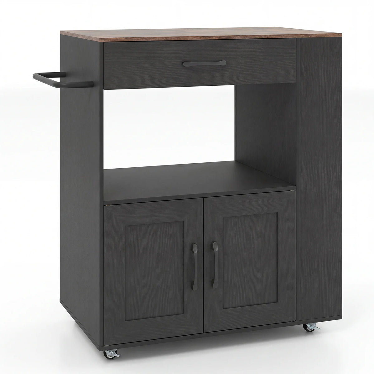 Kitchen Island Cart with Storage Rolling Kitchen Island on Wheels-