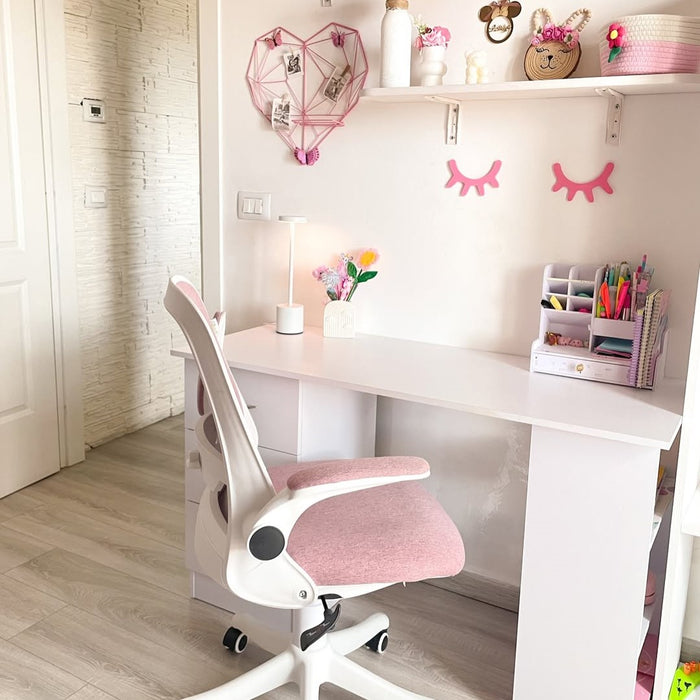 HOMCOM Computer Desk, Home Office Desk, Writing Table, PC Workstation with 3 Storage Shelves and 3 Drawers for Working, Study, 120 x 49 x 72 cm, White