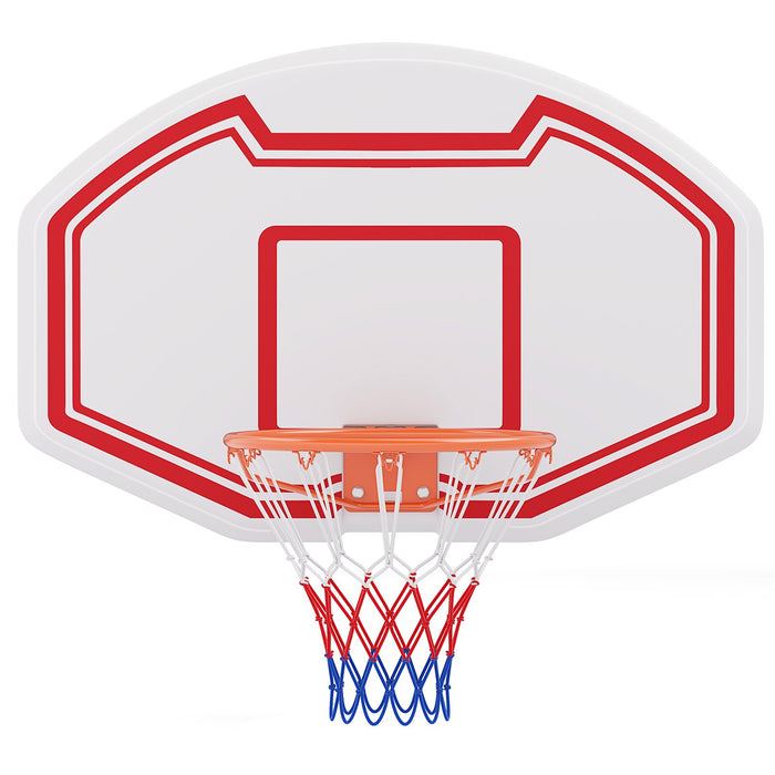 Large Wall Mounted Basketball Hoop with Shatter-