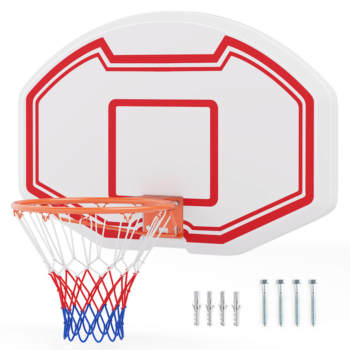 Large Wall Mounted Basketball Hoop with Shatter-