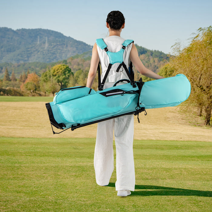 Lightweight Golf Stand Bag with 8 Way Top Dividers-