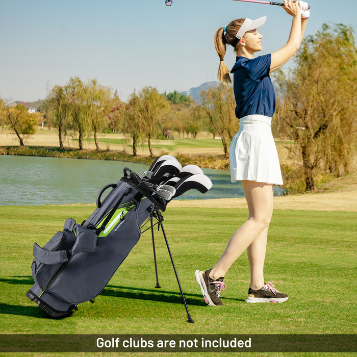 Lightweight Golf Stand Bag with 8 Way Top Dividers-