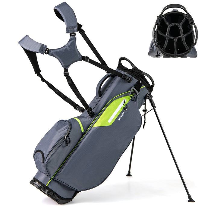 Lightweight Golf Stand Bag with 8 Way Top Dividers-