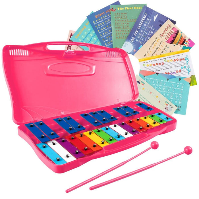 25 Easy-Hold Note Aluminum Piano for Kids-
