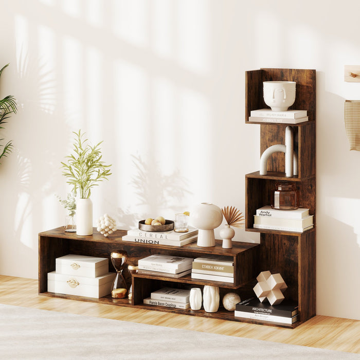 Media Console Table Cube TV Stand for TVs up to 50 Inch-