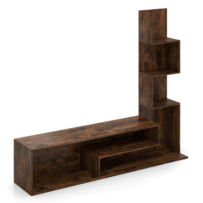 Media Console Table Cube TV Stand for TVs up to 50 Inch-