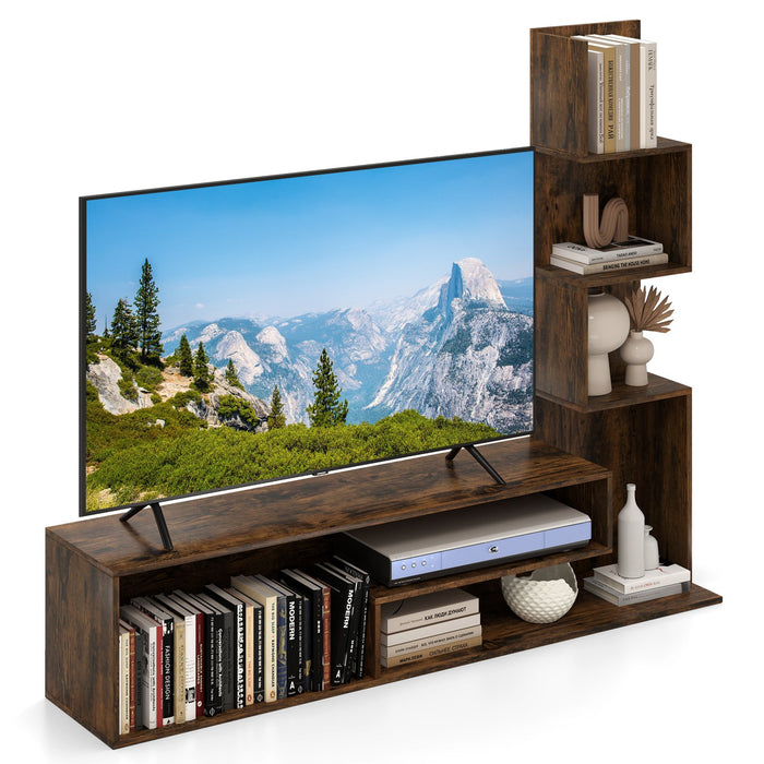Media Console Table Cube TV Stand for TVs up to 50 Inch-