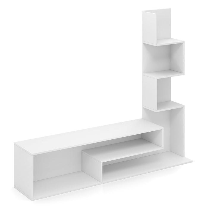 Media Console Table Cube TV Stand for TVs up to 50 Inch-