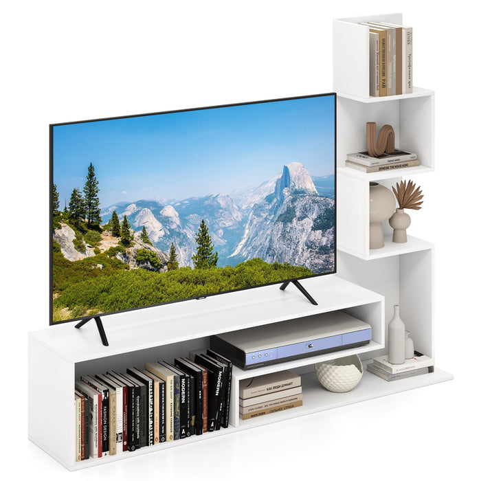 Media Console Table Cube TV Stand for TVs up to 50 Inch-