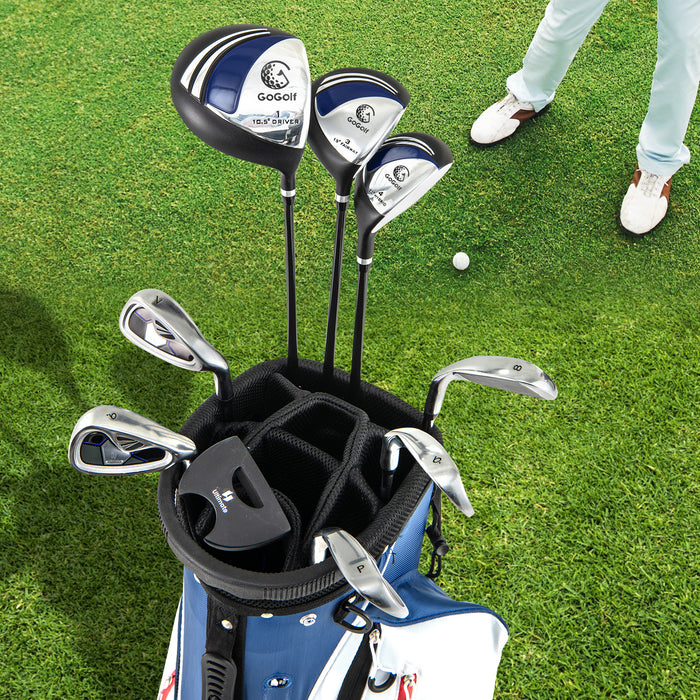 Men's Right Handed Complete Golf Clubs Set-