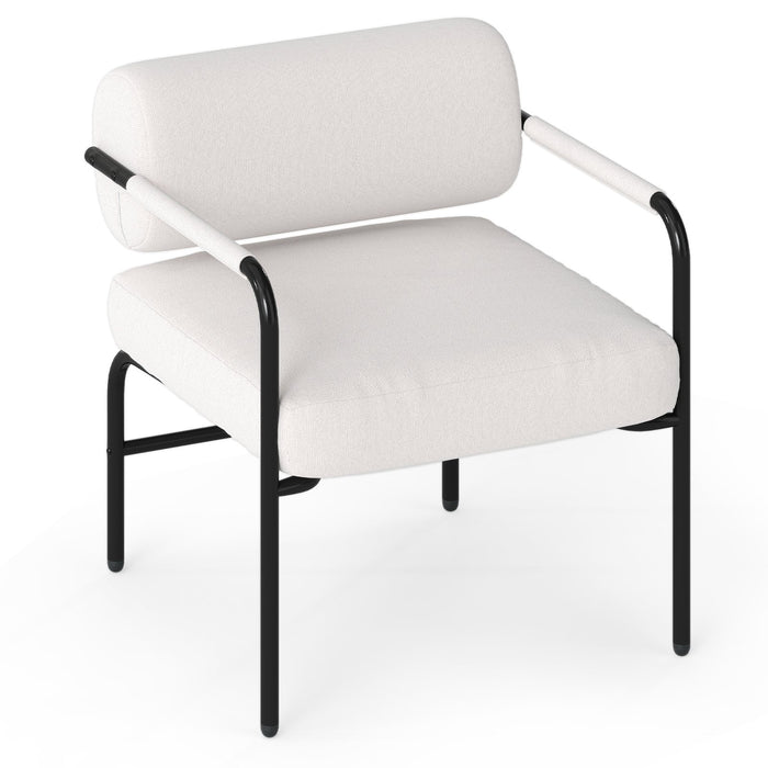 Modern Leisure Chair Velvet Upholstered Accent Chair-