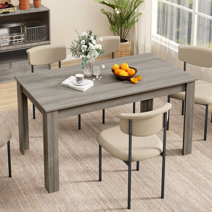 Modern Rectangular Kitchen Table for Breakfast Nook, Kitchen-