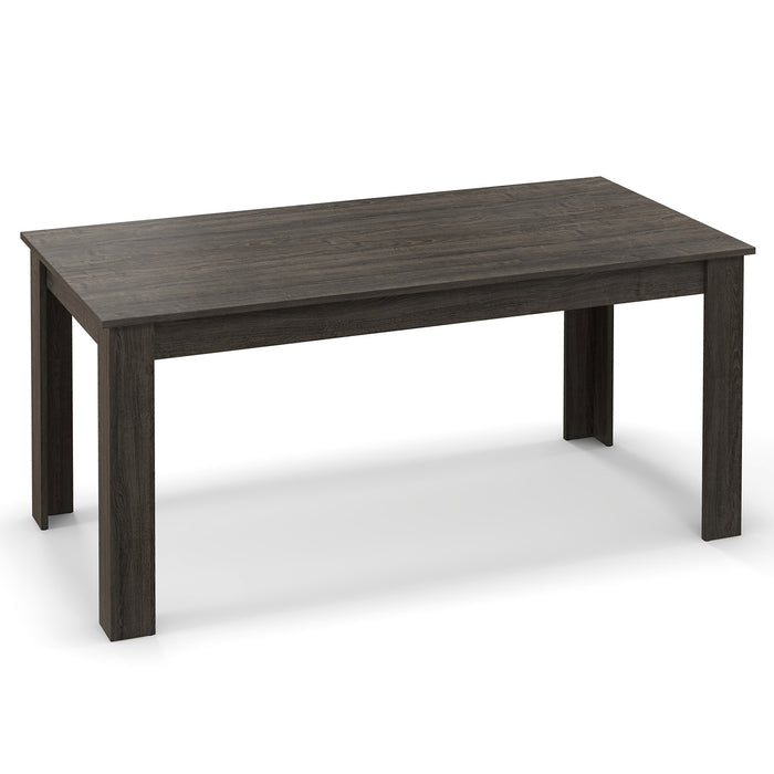 Modern Rectangular Kitchen Table for Breakfast Nook, Kitchen-