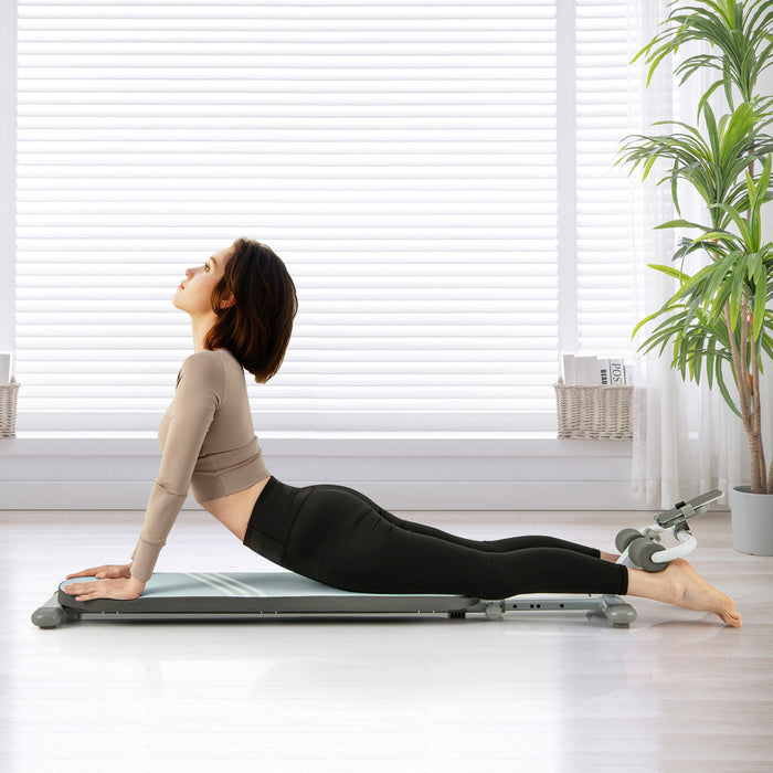 Multifunctional Sit Up Bench with 3 Gear Adjustable Angles and Length-