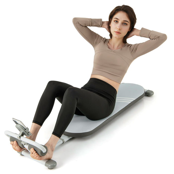 Multifunctional Sit Up Bench with 3 Gear Adjustable Angles and Length-