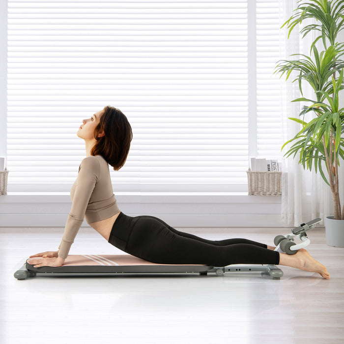 Multifunctional Sit Up Bench with 3 Gear Adjustable Angles and Length-