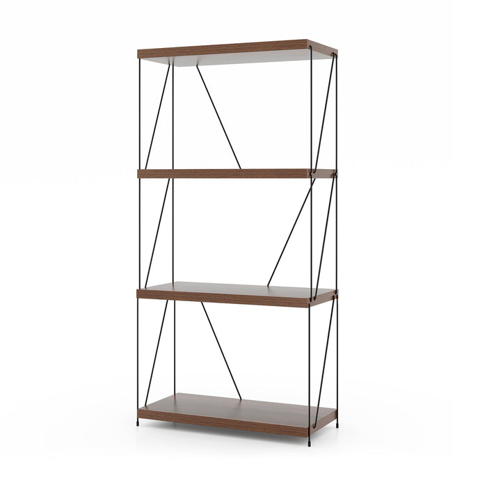 Multipurpose Display Rack with Metal Frame - 2/3/4/5-Tier Storage Solution - Ideal for Organizing Any Room