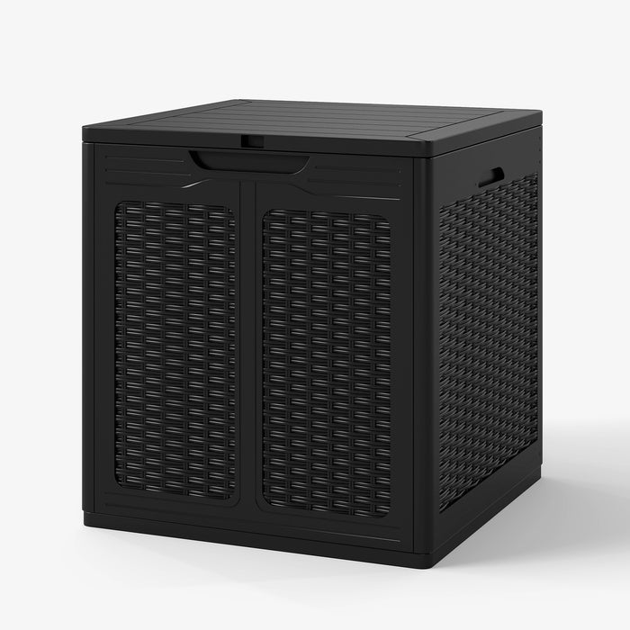 Weatherproof Patio Container with Lockable Lid for Patio-