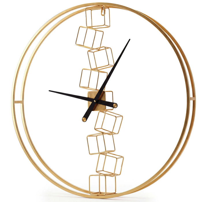 Nordic Style Large Wall Clock Battery-Operated for Living Room Bedroom-