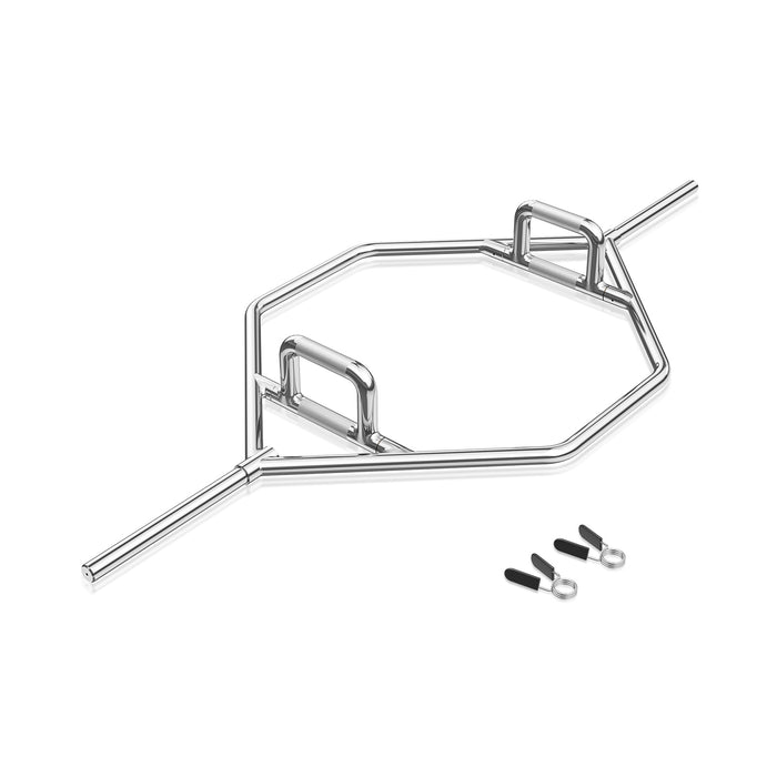 Olympic Hex Trap Bar with Flat or Raised Knurled Handles-