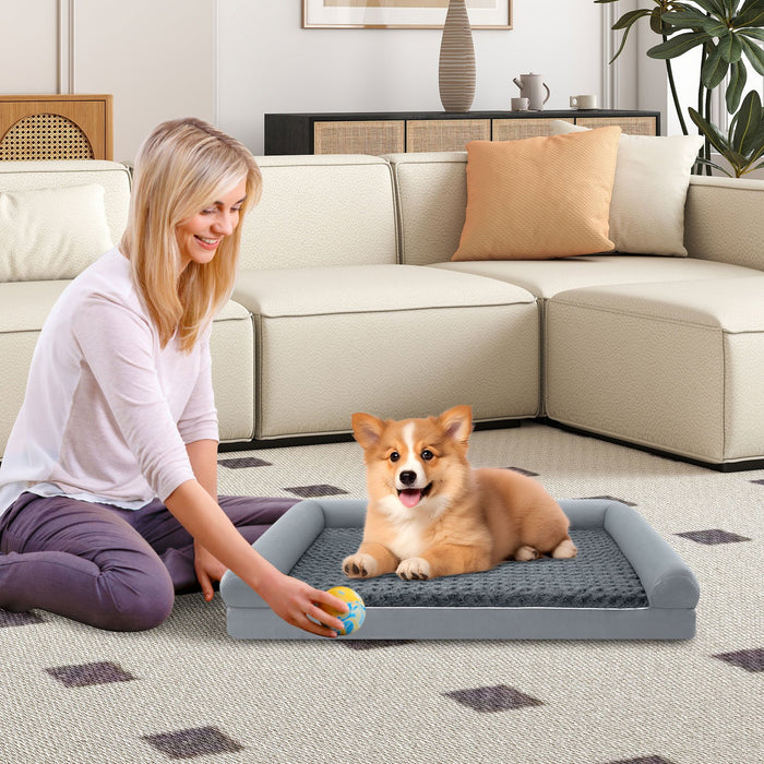 Orthopedic Foam Dog Bed  Sized Large Pet Bed-