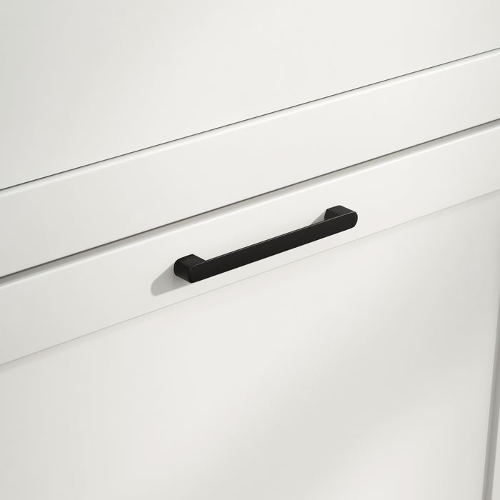 HOMCOM Modern Shoe Cabinet with 2 Flip Drawers and Adjustable Shelves, Narrow Shoe Storage Cabinet with Open Compartment, Holds 10 Pairs for Entryway, Hallway, White
