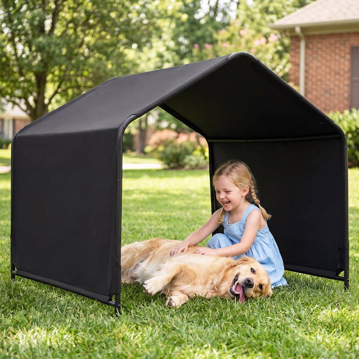 Outdoor Dog Shade Shelter for Large Medium Small Breeds Dog Tent Canopy-