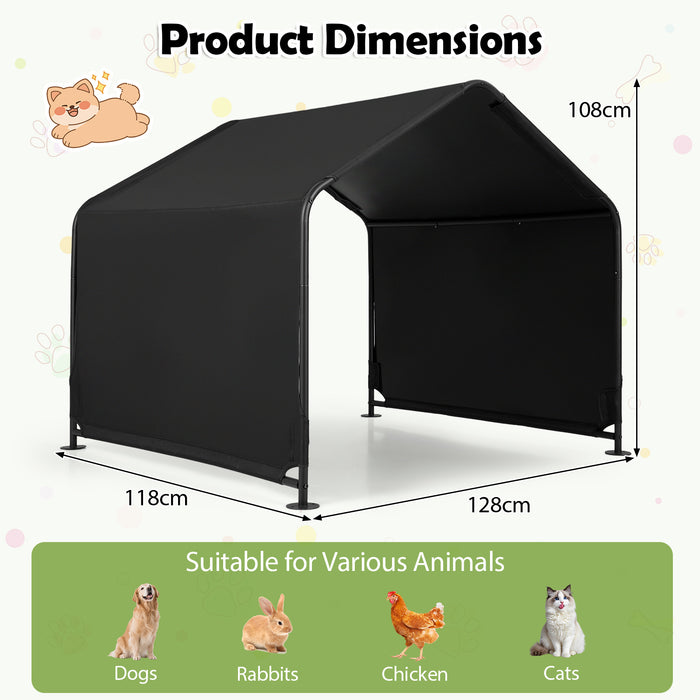 Outdoor Dog Shade Shelter for Large Medium Small Breeds Dog Tent Canopy-