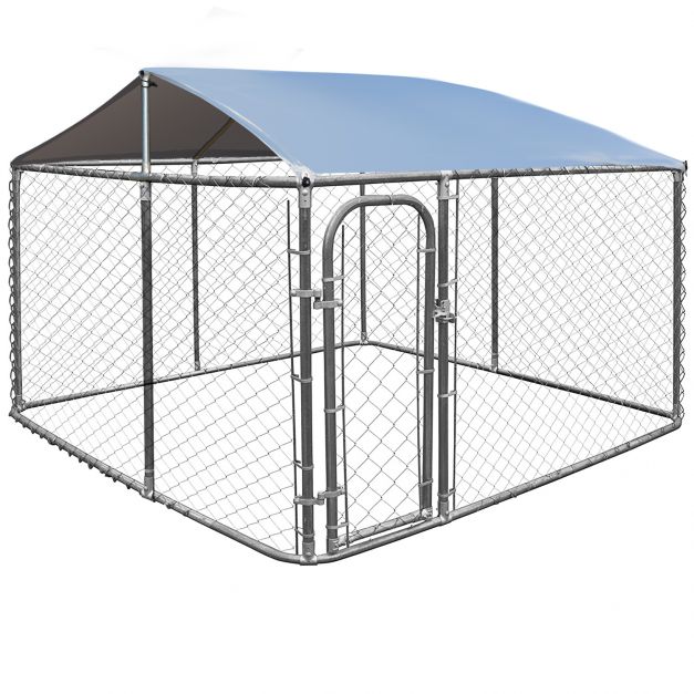 Pet Paradise Outdoor Playpen - All-Weather Enclosure with Roof & Door - Ideal for Dogs and Pets for Safe Outdoor Enjoyment