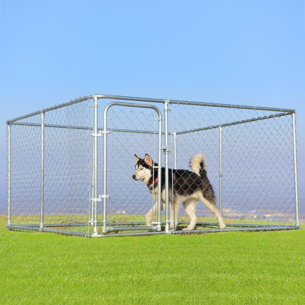 Pet Paradise Outdoor Playpen - All-Weather Enclosure with Roof & Door - Ideal for Dogs and Pets for Safe Outdoor Enjoyment