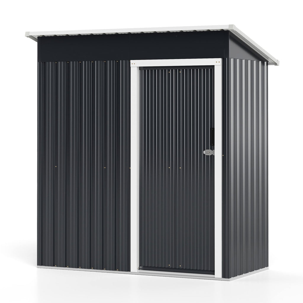 Outdoor Storage Shed All-Weather Color Steel Garden Shed-