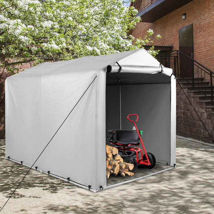 Outdoor Storage Shed Portable Garage Shelter for Bikes-