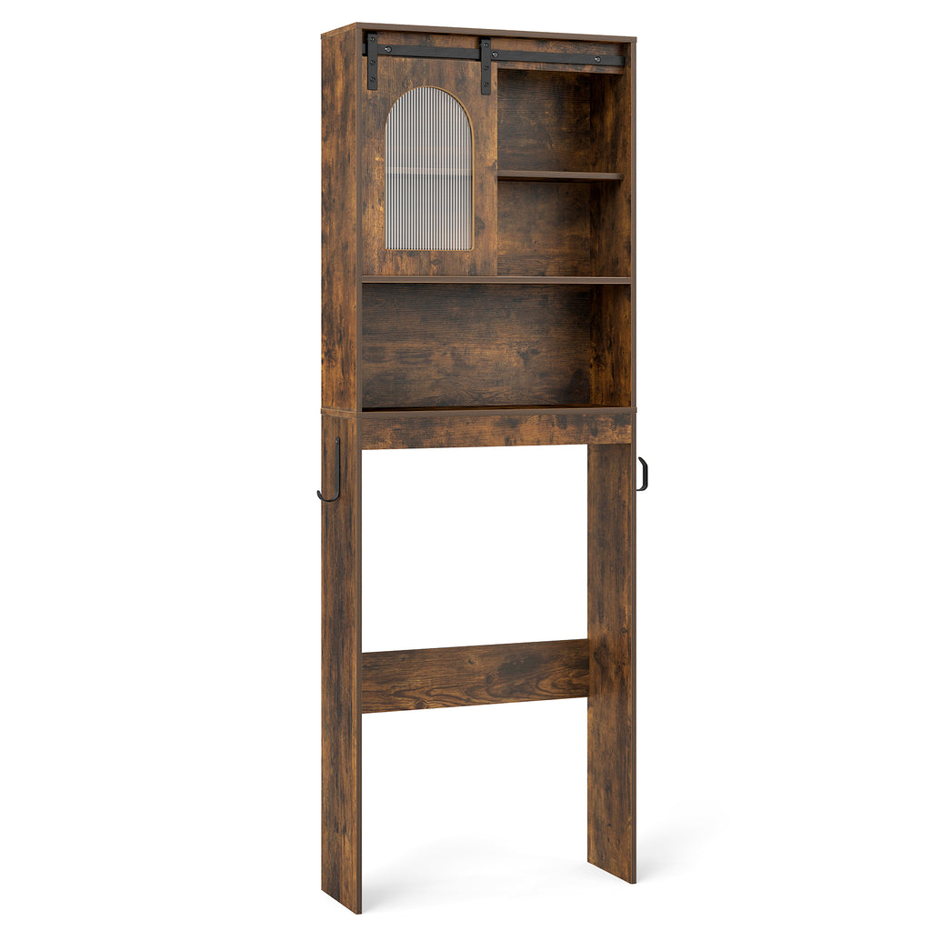 Over the Toilet Storage Cabinet with Toilet Paper Holder-