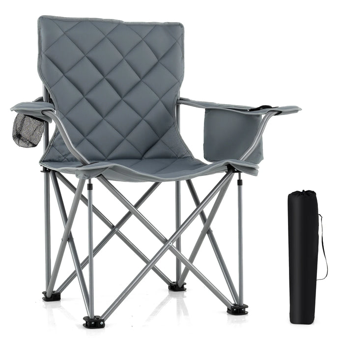 Oversized Camping Chair Heavy Duty Outdoor Folding Chair-