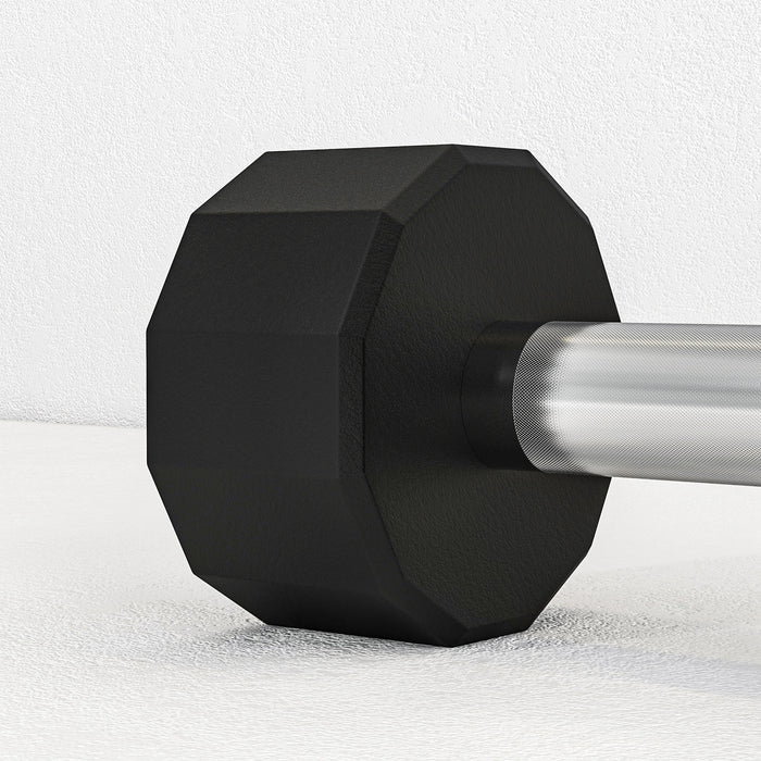 2 x 4kg Dumbbells - 12-Sided Anti-Roll Weights with Ergonomic Grip - Ideal for Home Workouts for Men and Women