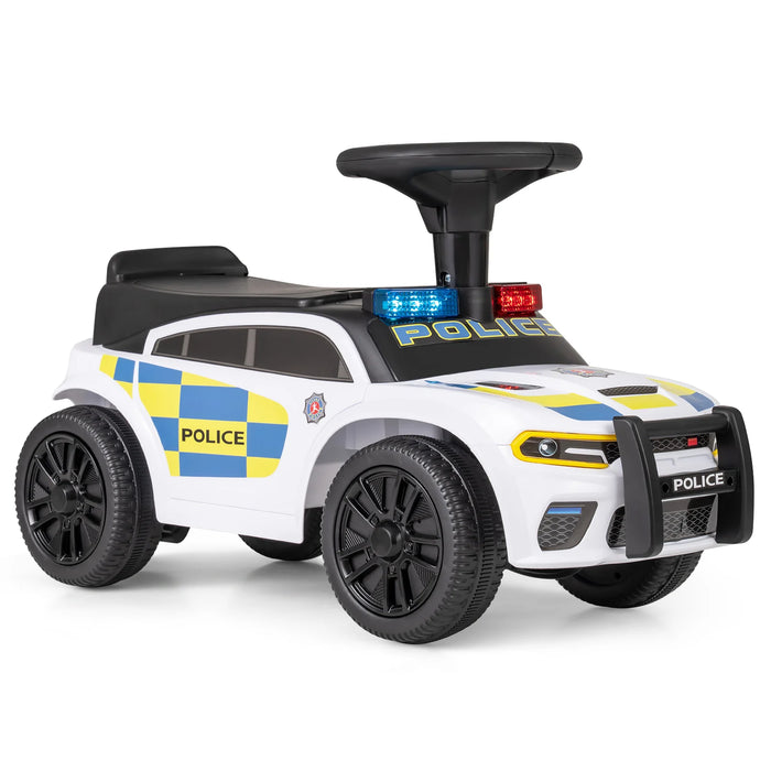Police Kids Push Ride on Car with Steering Wheel and Siren Sounds for Kids Aged 18M+-