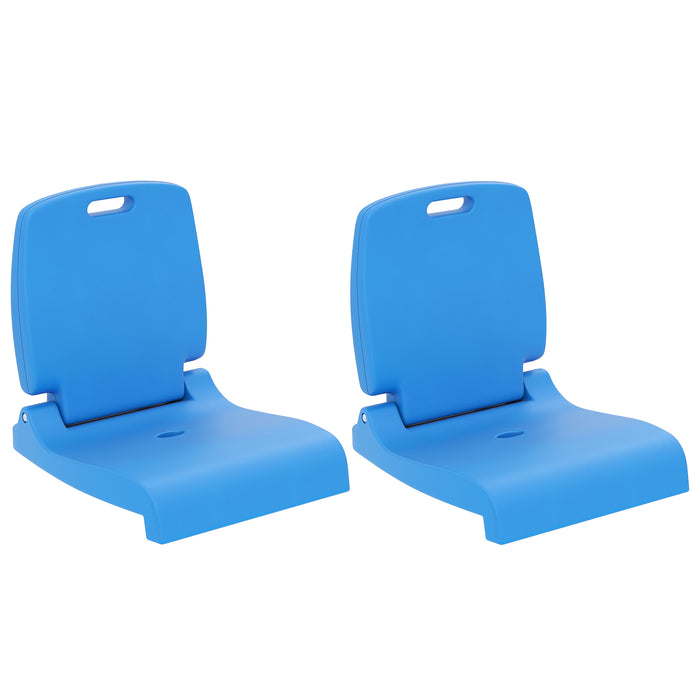 Poolside Chairs with Handle and Back Support for Edge of Pool-