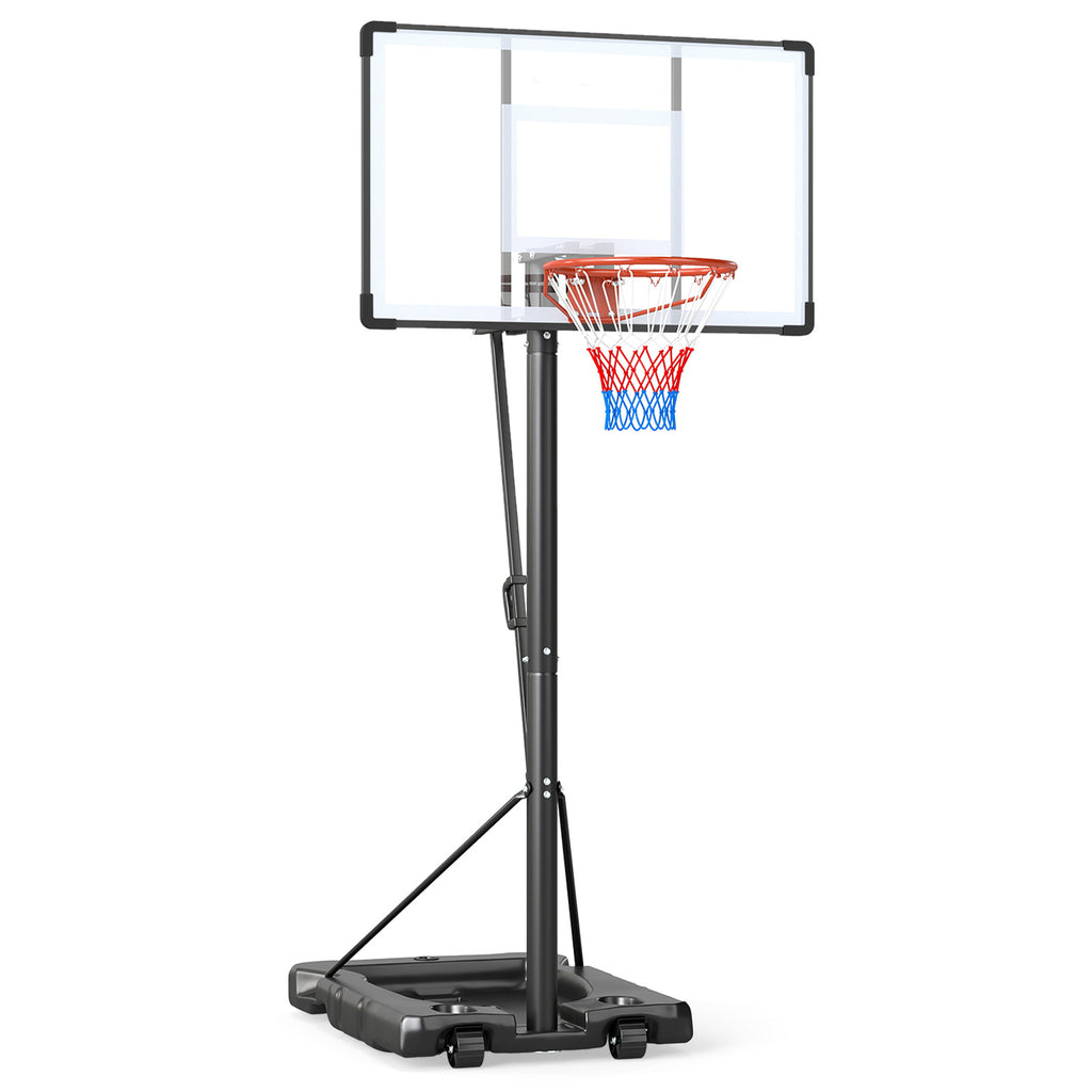 Portable Basketball Hoop with Shatterproof Backboard